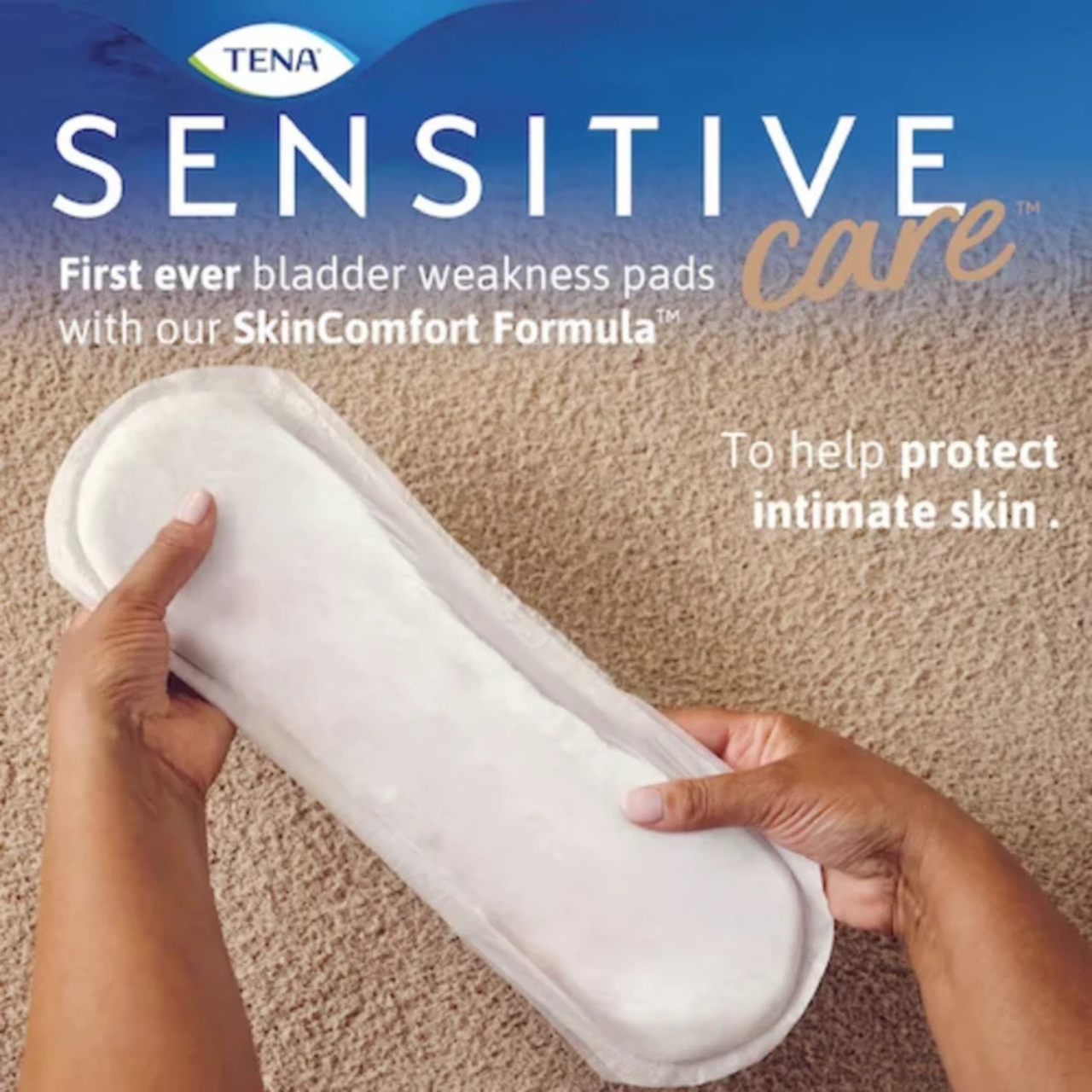 TENA Sensitive Care Serviettes Extra Protection Modérées