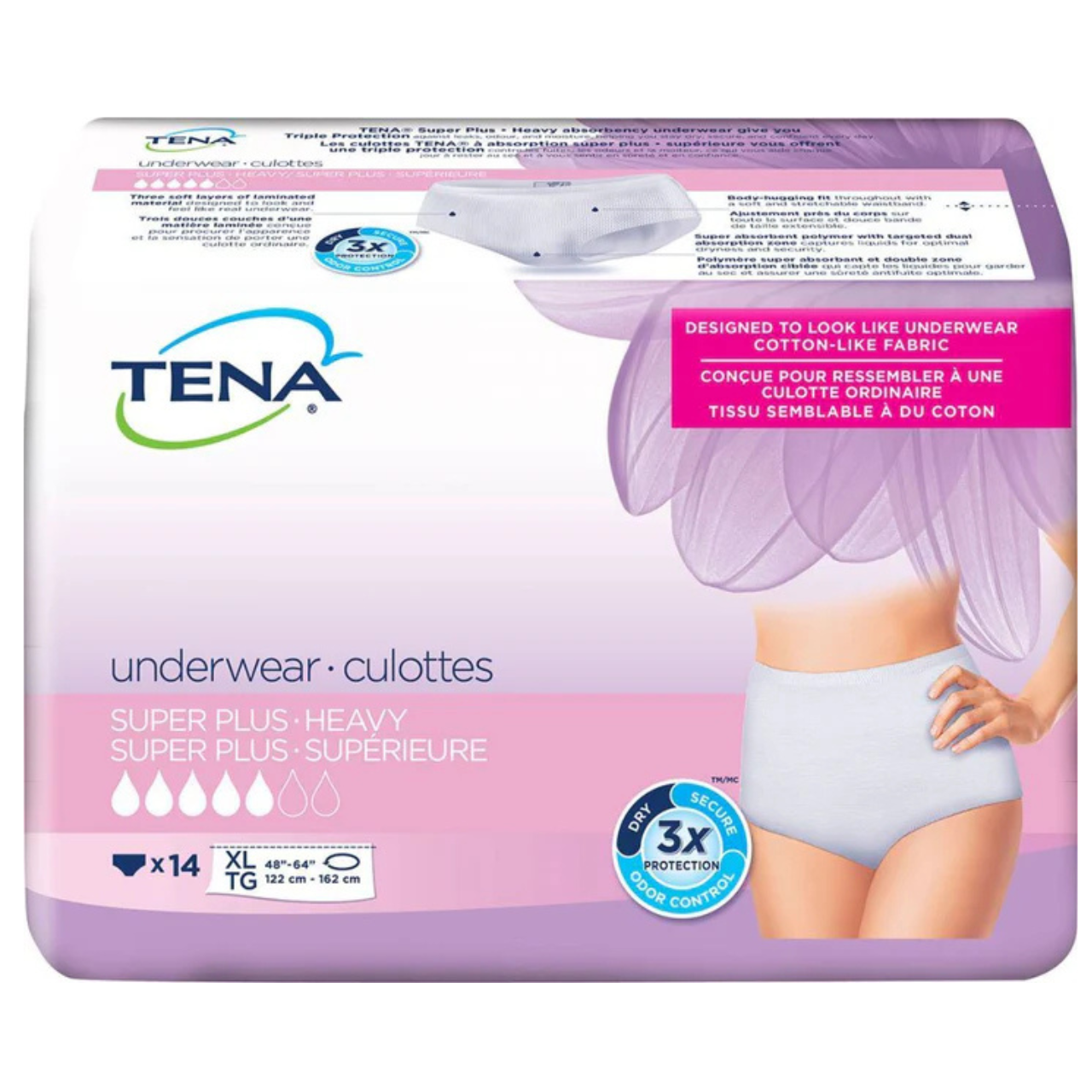 TENA® Super Plus Sous-vêtements d'incontinence pour femmes
