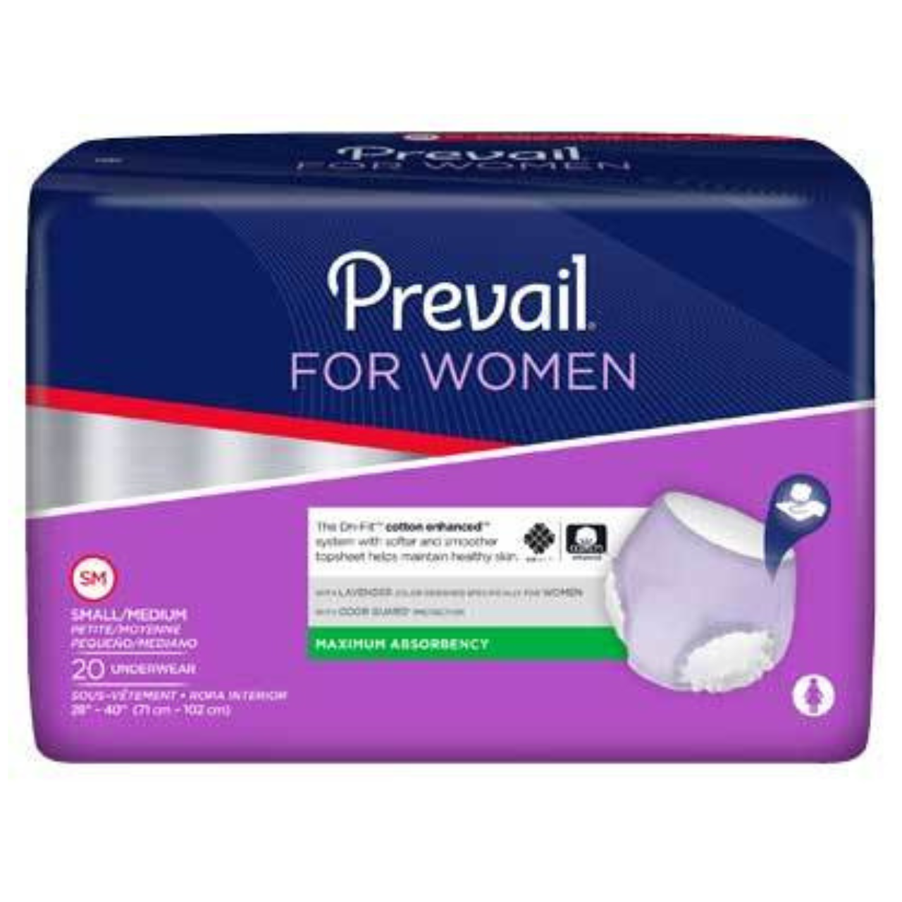 Sous-Vêtements de Protection Prevail à Absorption maximale pour Femmes