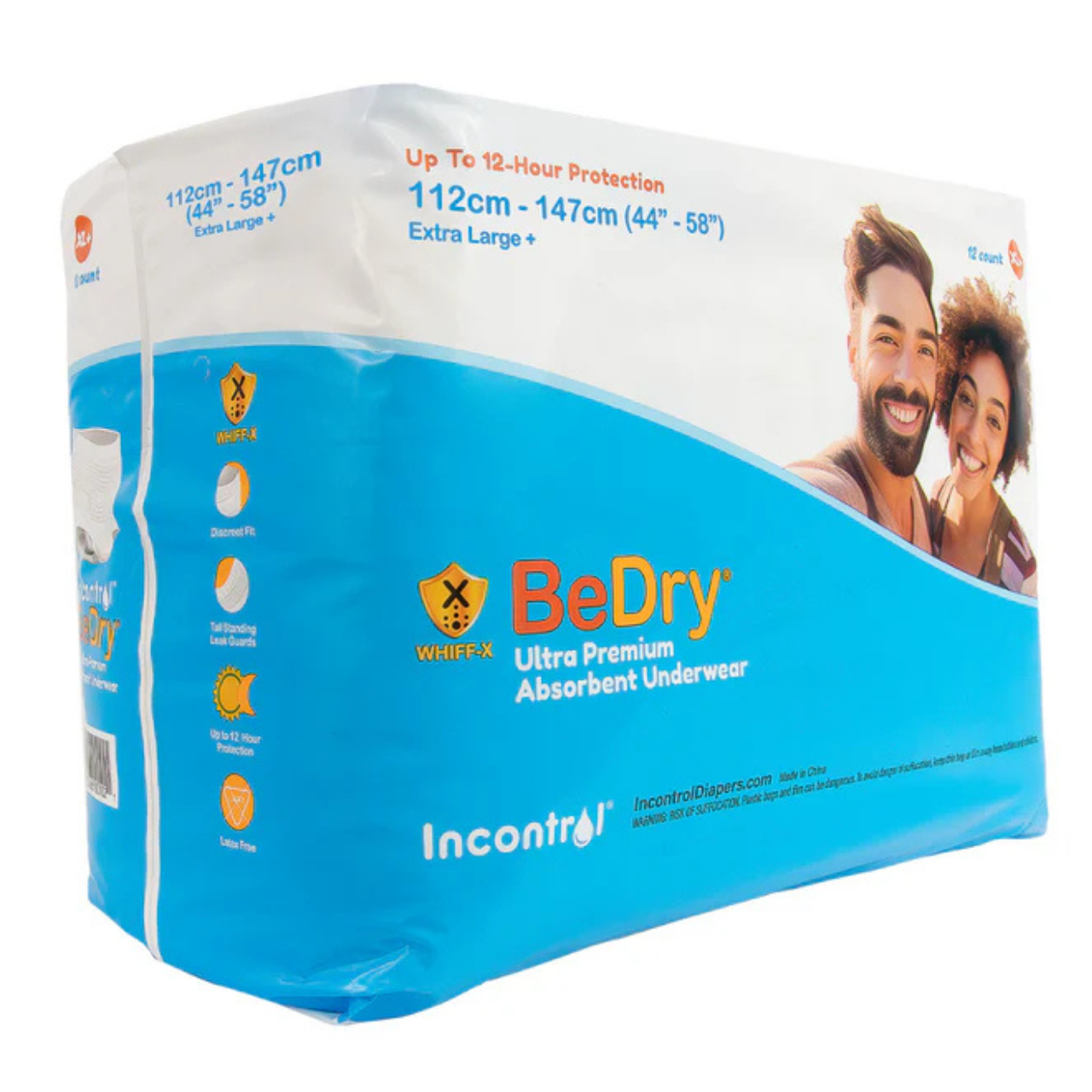 Sous-vêtements ultra-premium InControl BeDry