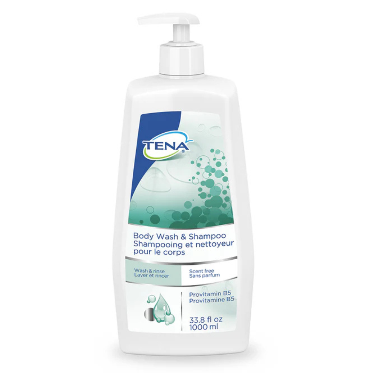 TENA Gel Douche & Shampoing Sans Parfum