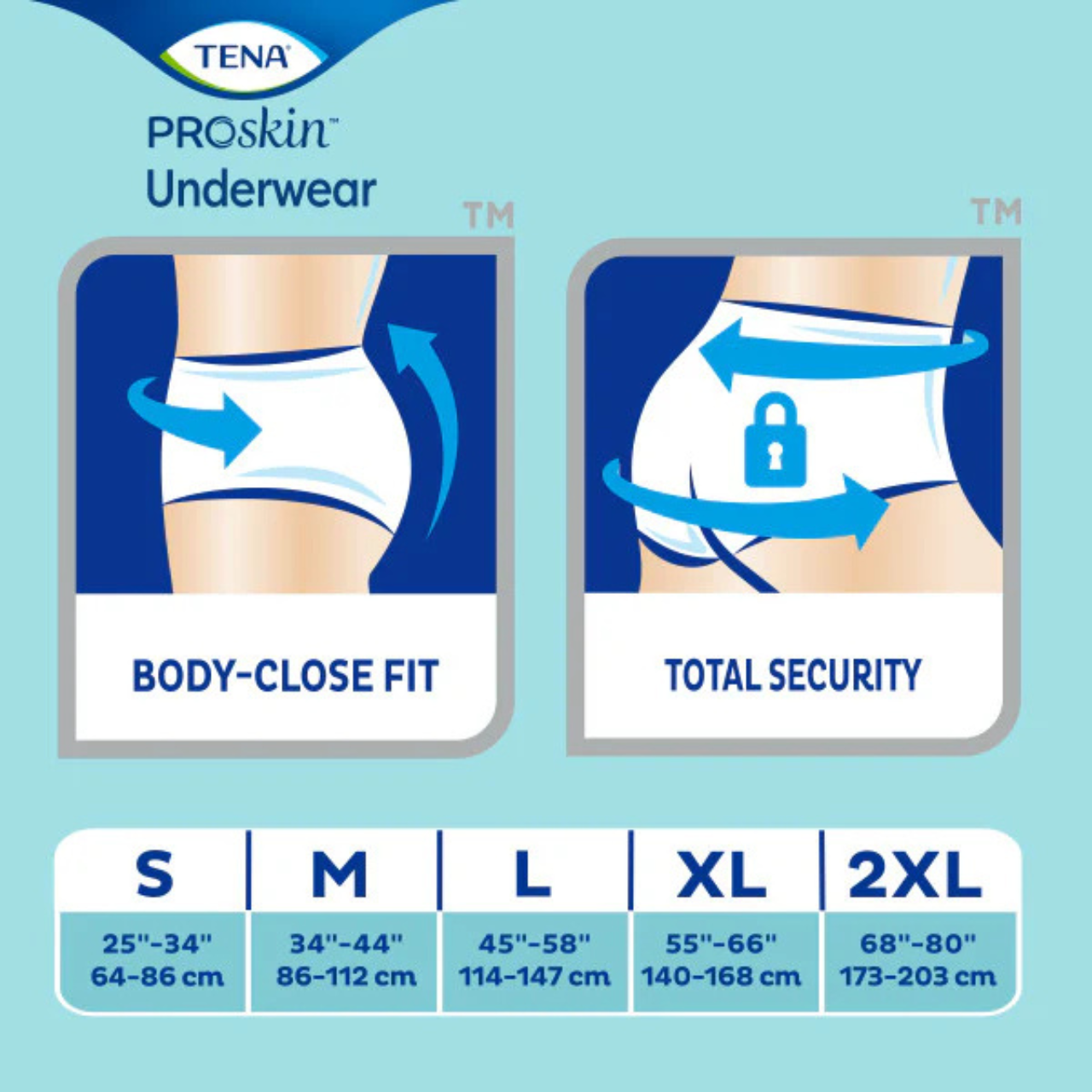 TENA NEW Plus Sous-vêtements de Protection