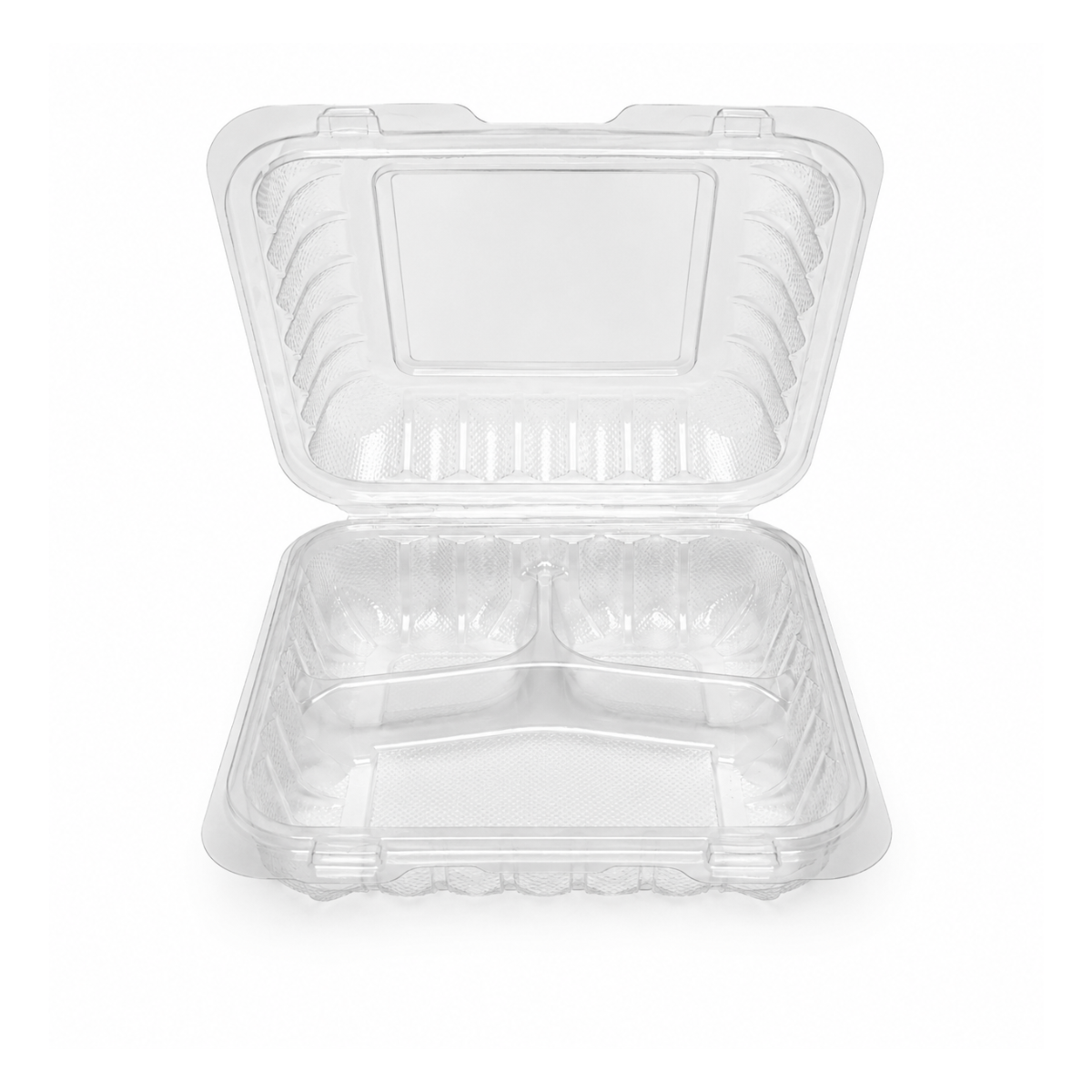 Boite à lunch en charnière 8.08''X8.08''X2.83'' 150/Caisse