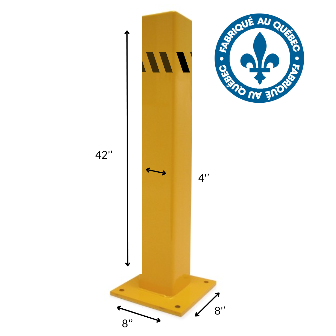 Bornes de sécurité - Bollards en acier