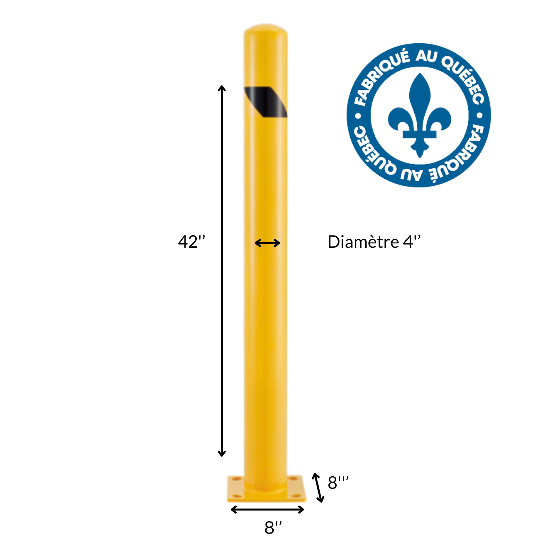 Bornes de sécurité - Bollards en acier