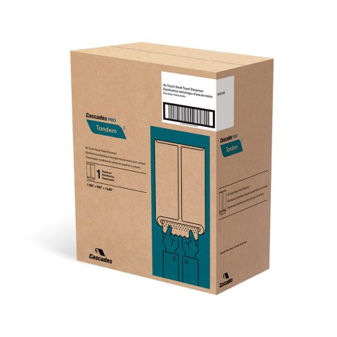 Distributeur papier à main Cascades Pro Tandem