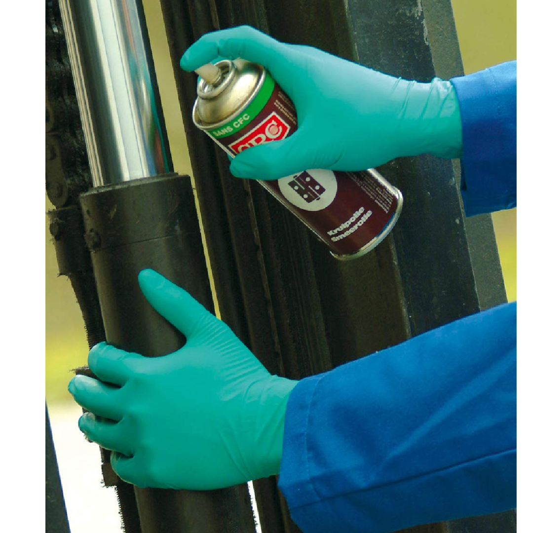 Ansell TouchNTuff 92-600 nitrile gloves 5 mil 10 X 100 gloves