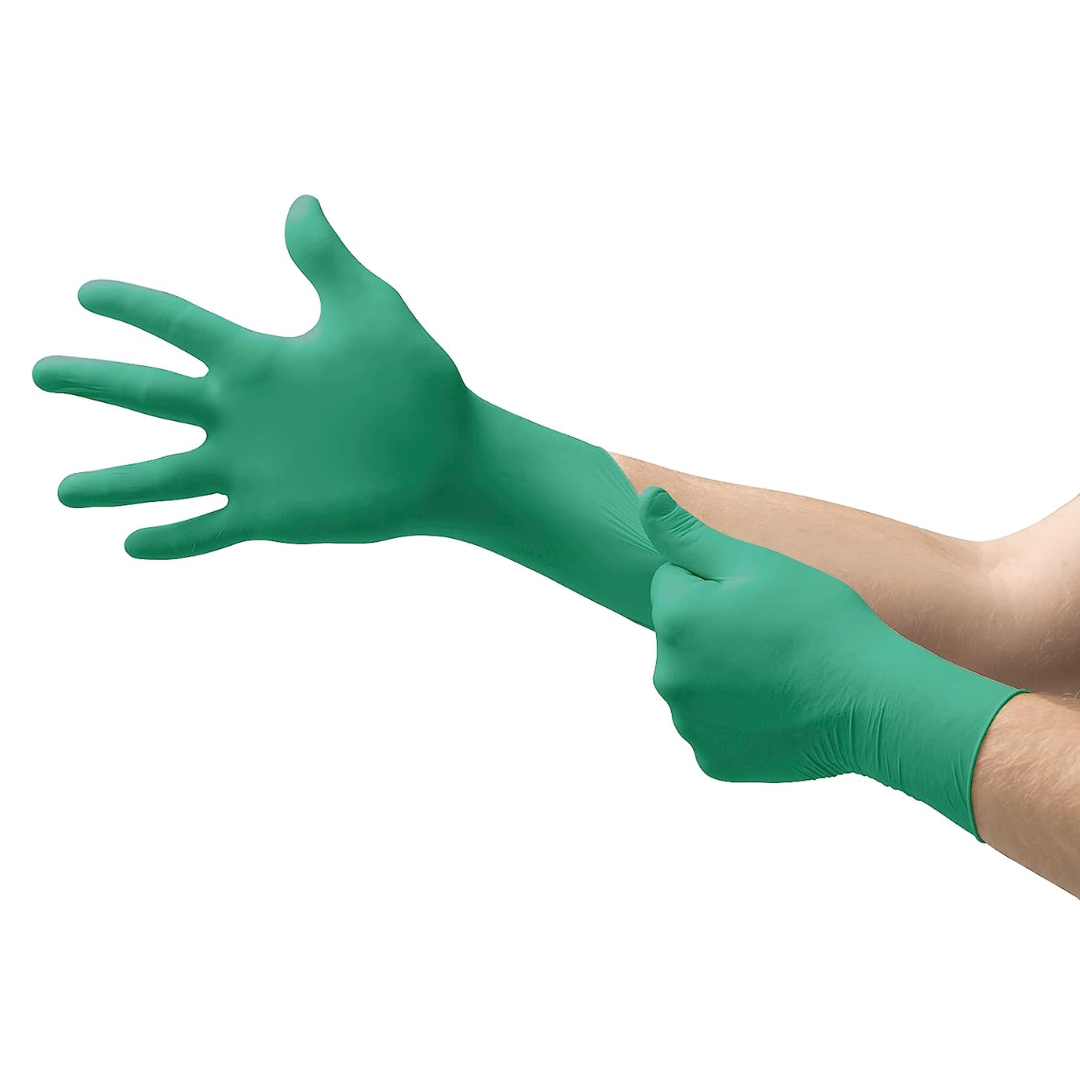 Ansell TouchNTuff 92-600 nitrile gloves 5 mil 10 X 100 gloves