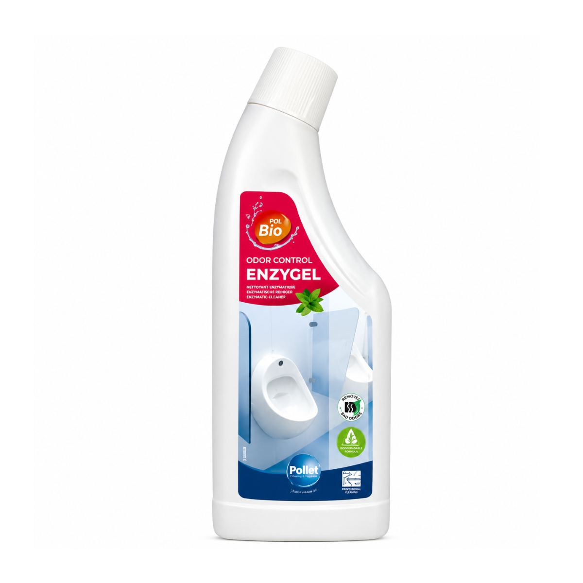 Polbio Enzygel nettoyant en gel biotechno pour cuvette et urinoir 750ML