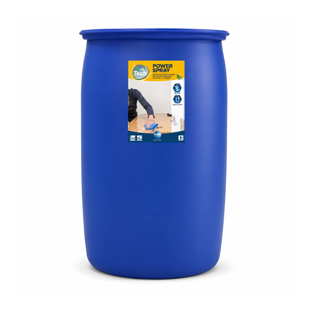 Poltech Power Spray Nettoyant Détachant 200L