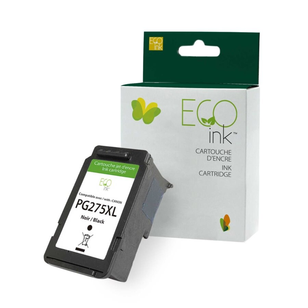 Canon PG275XL Reman EcoInk Noir 450 Copies