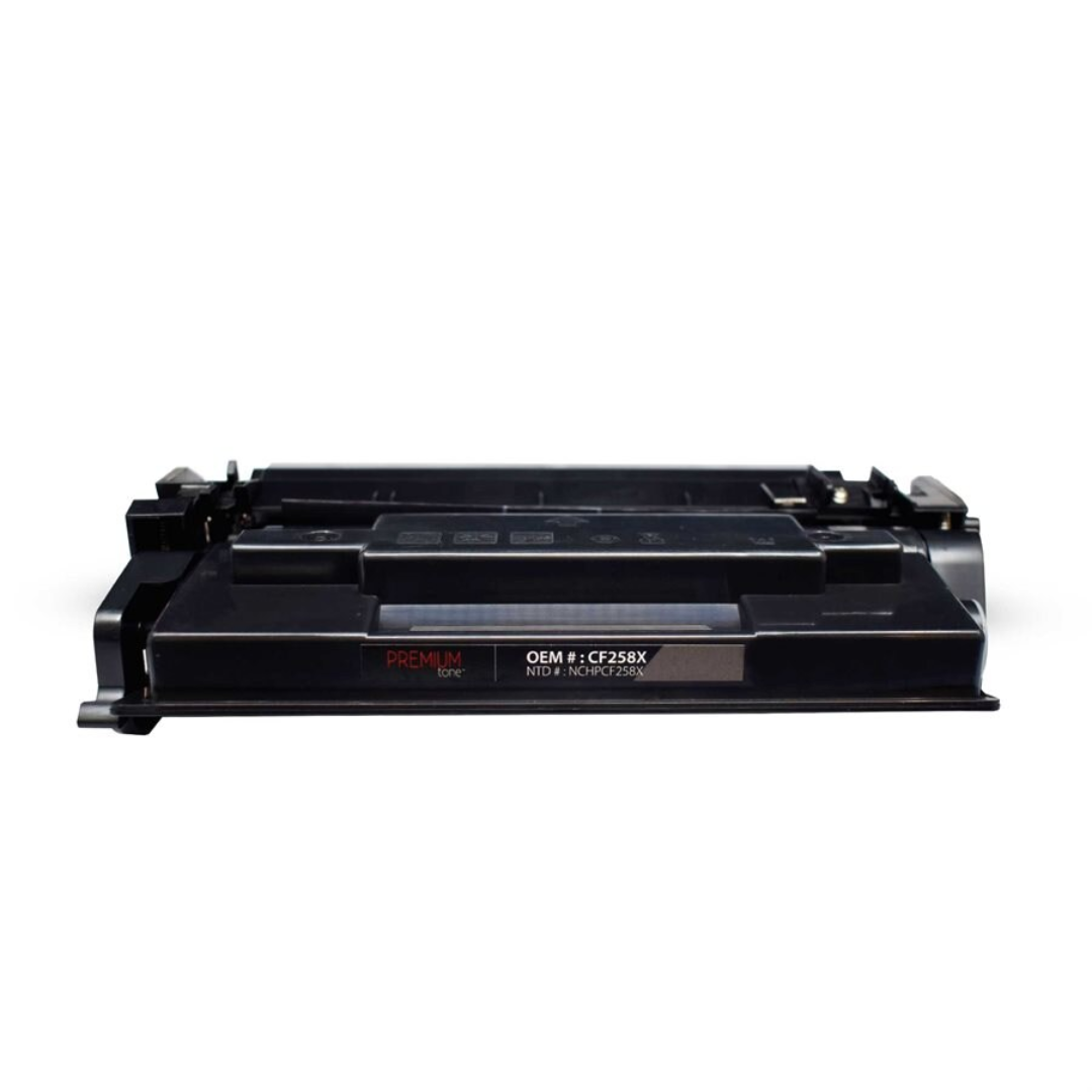 HP CF258X Comp Premium Tone YRTS (avec niveau de toner) 10K