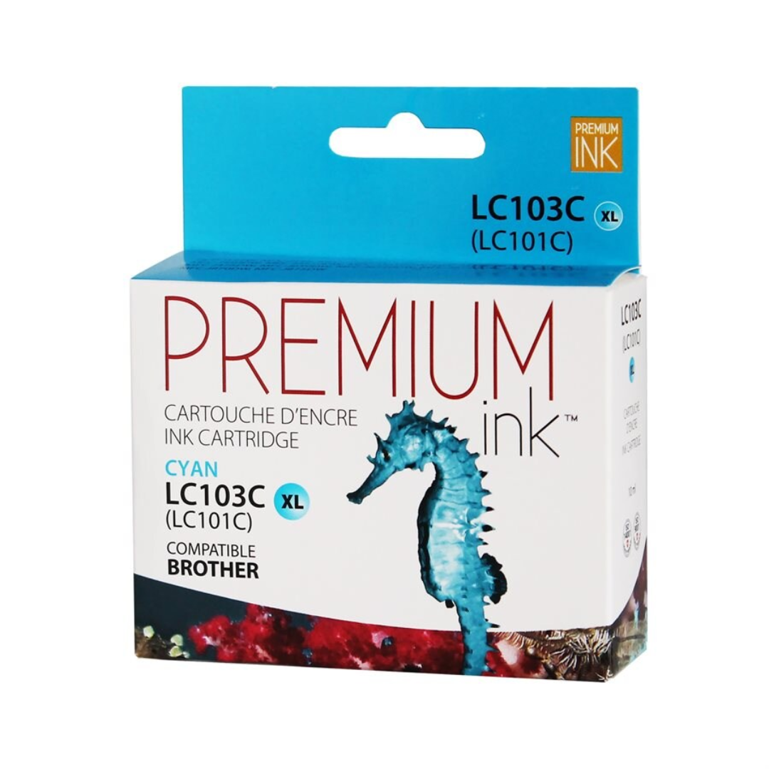 Brother LC103CS - Alternative d'encre cyan de qualité supérieure