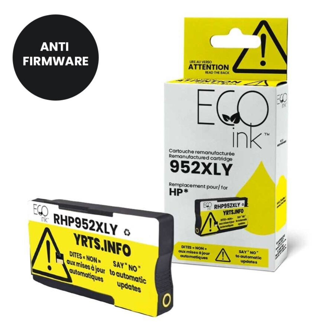 HP No.952XL L0S67AN Reman Jaune EcoInk YRTS 1.6K