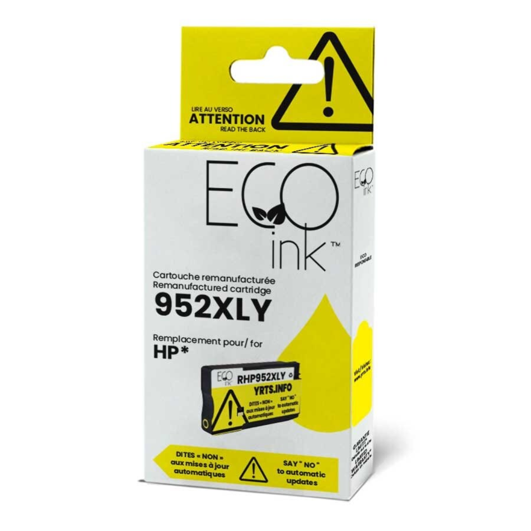 HP No.952XL L0S67AN Reman Jaune EcoInk YRTS 1.6K