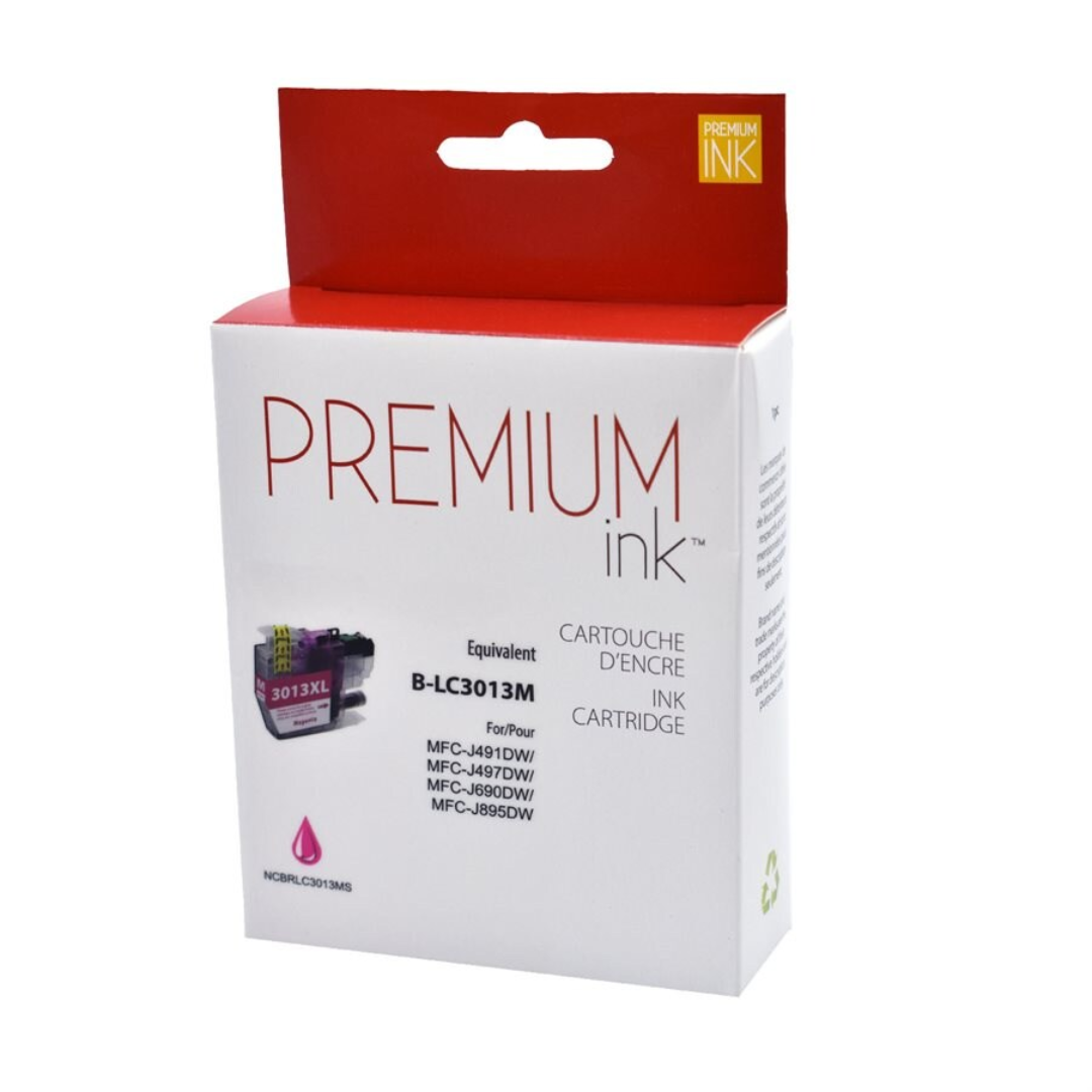 Brother LC3013XL Pigment Magenta Encre Alternative Premium