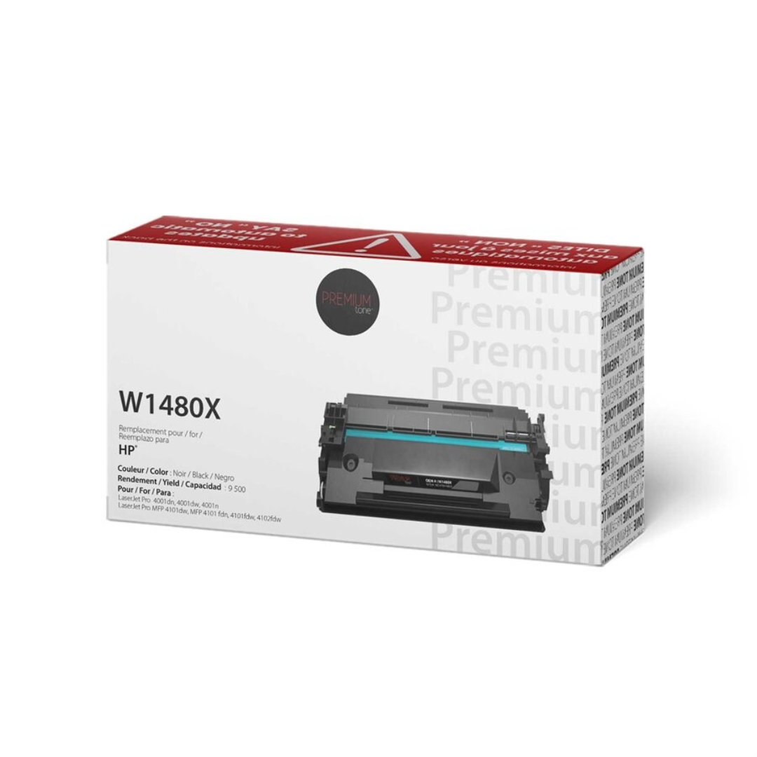 HP W1480X Comp Premium Tone YRTS 9.5K (sans niveau de toner)