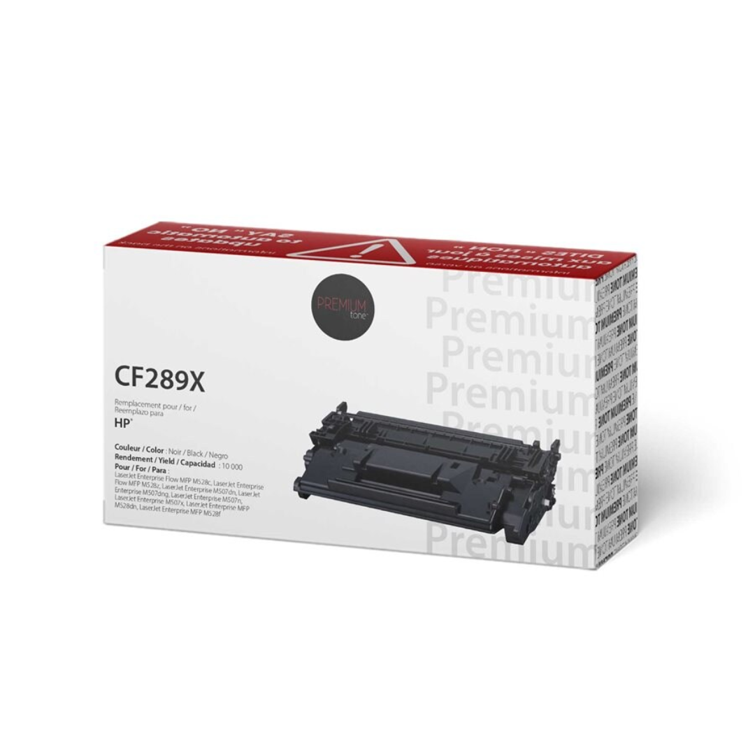 HP CF289X Comp Premium Tone YRTS (avec niveau de toner) 10K