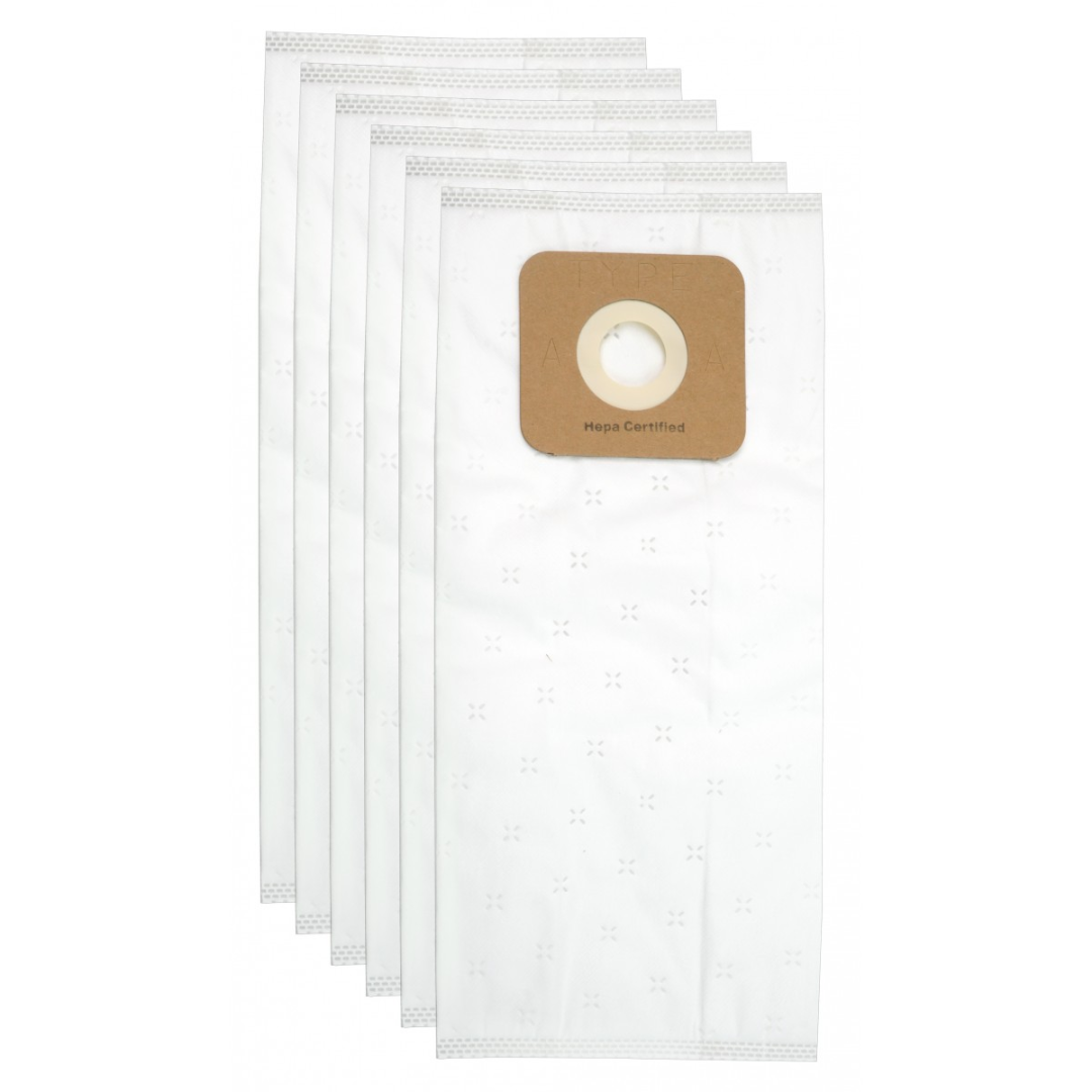 Sac microfiltre HEPA pour aspirateur Simplicity Symmetry et série 6 - paquet de 6 sacs