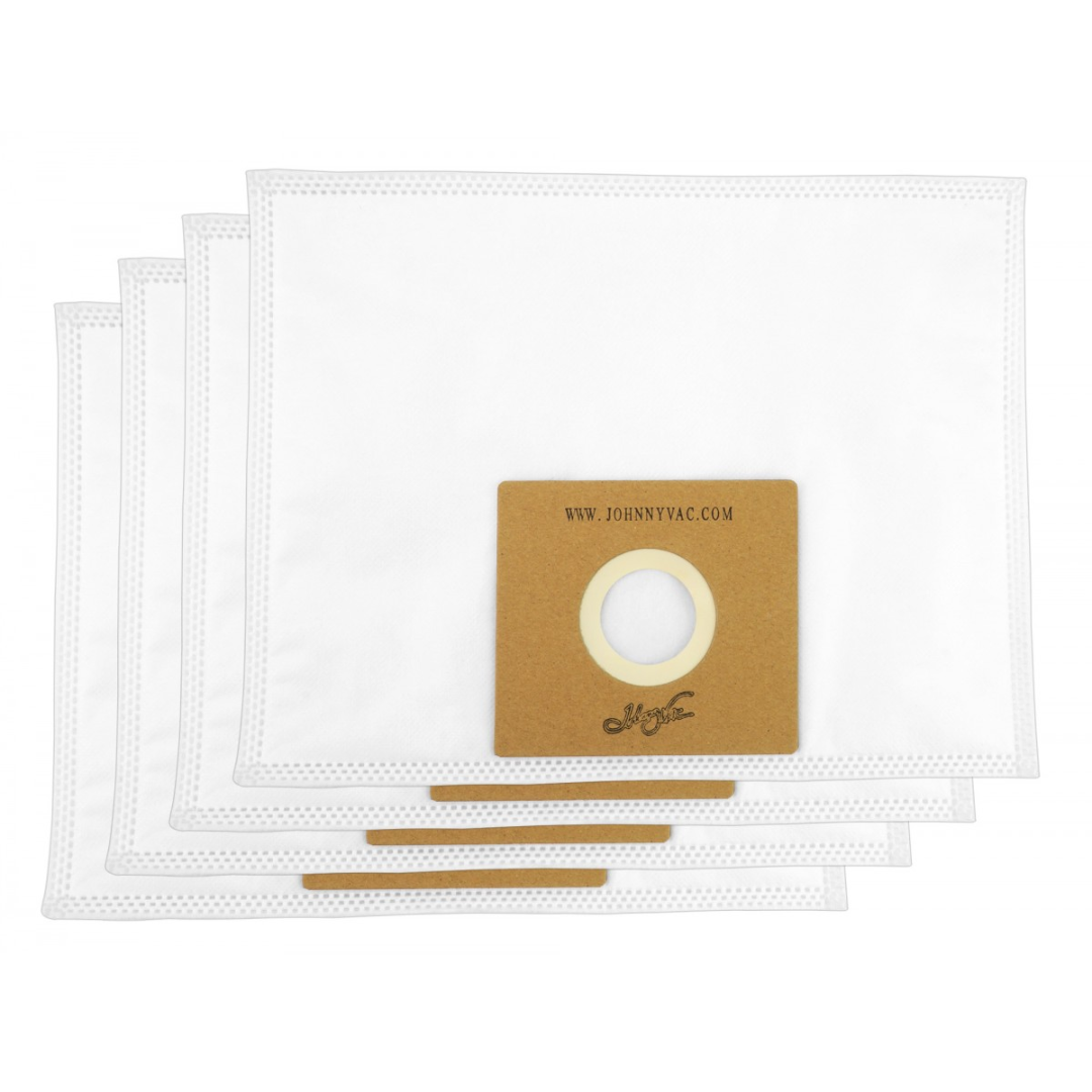 Sac microfiltre HEPA pour aspirateur chariot Johnny Vac XV-3 - paquet de 4 sacs + 1 filtre