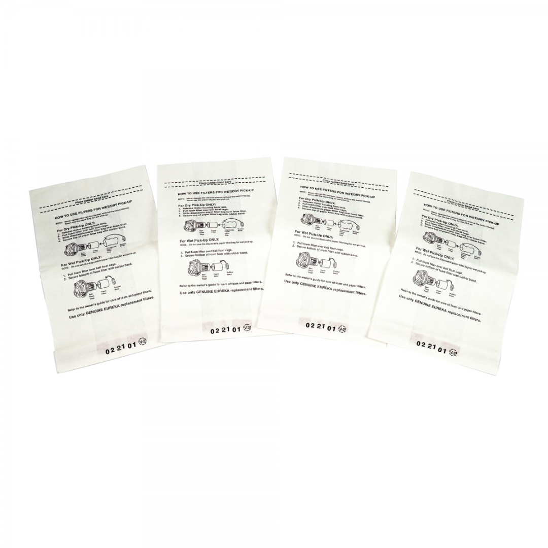 Filtre en papier pour aspirateur Shop vac - Shop Boss - paquet de 4