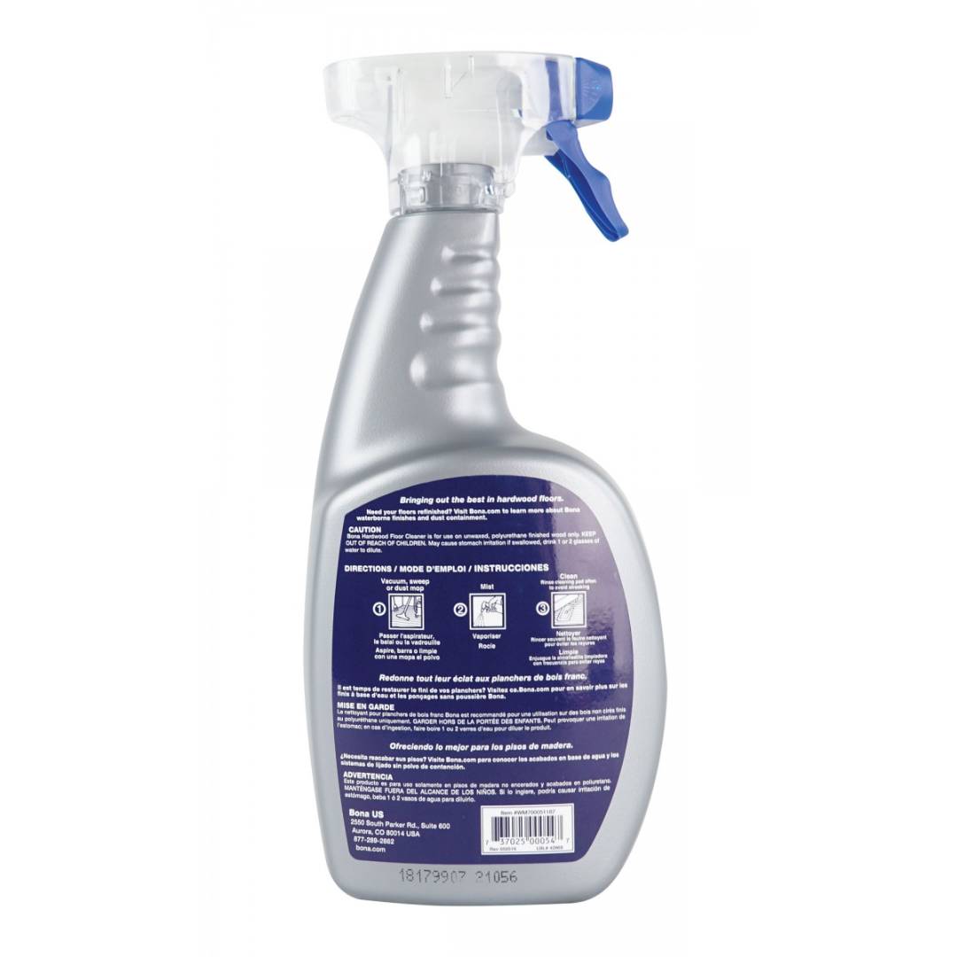 Nettoyant vaporisateur pour plancher de bois franc - 32 oz (947 ml) - Bona SJ302CS-8