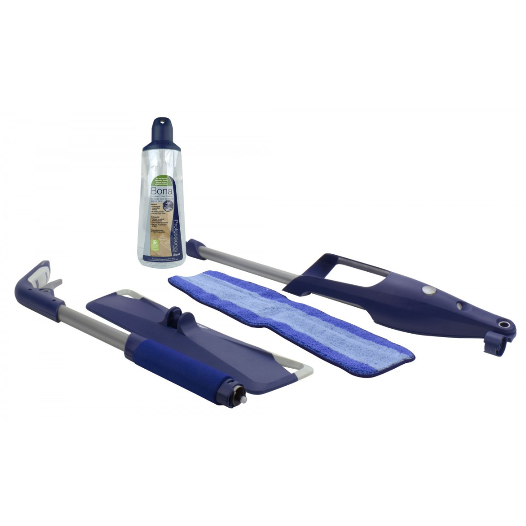 Ensemble de vadrouille et nettoyant Bona pour les planchers en bois franc - Bona SJ341CS-4
