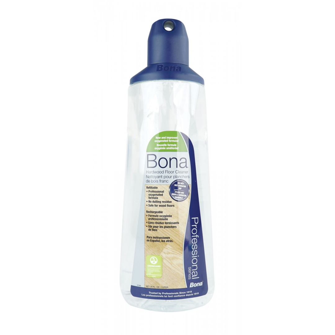 Ensemble de vadrouille et nettoyant Bona pour les planchers en bois franc - Bona SJ341CS-4