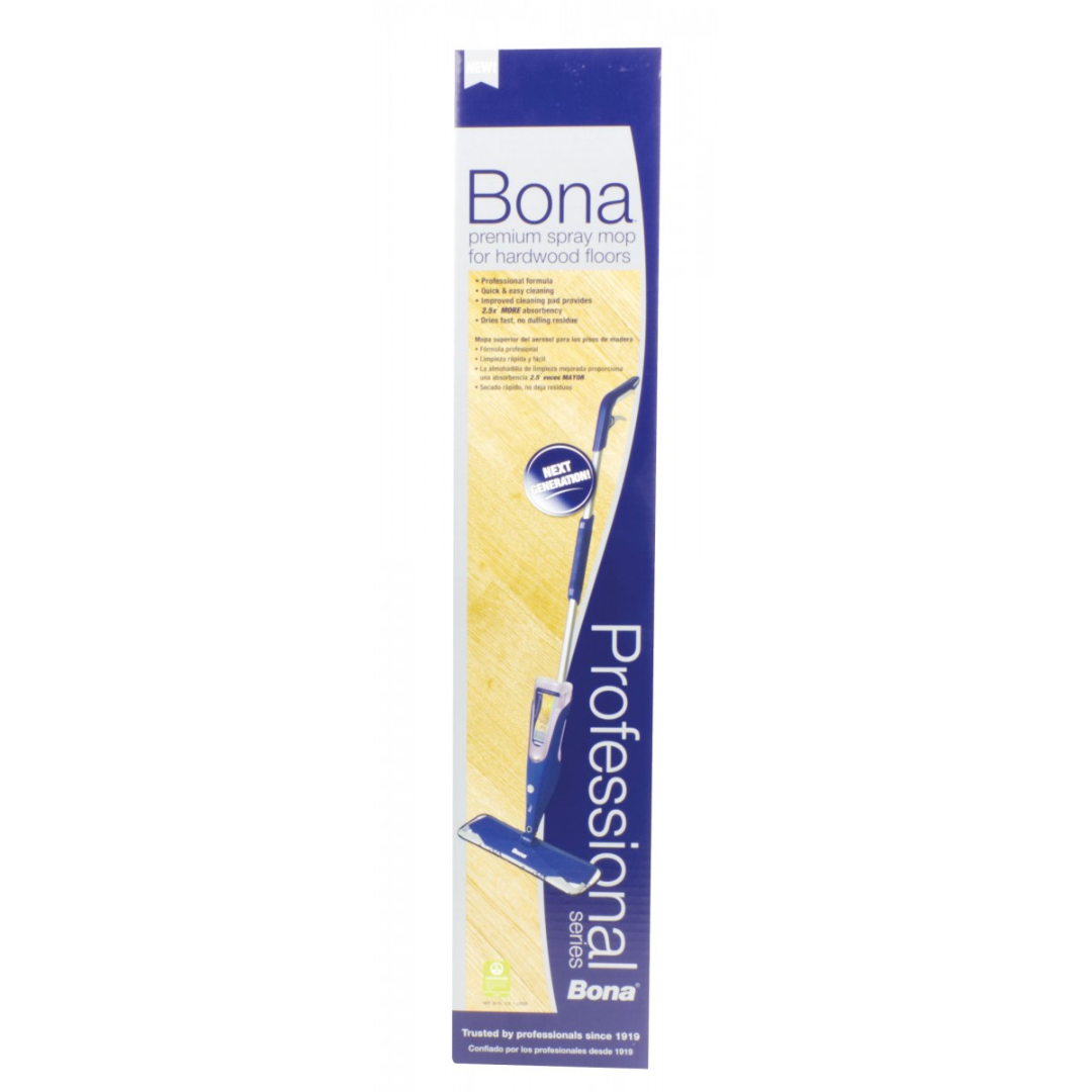 Ensemble de vadrouille et nettoyant Bona pour les planchers en bois franc - Bona SJ341CS-4