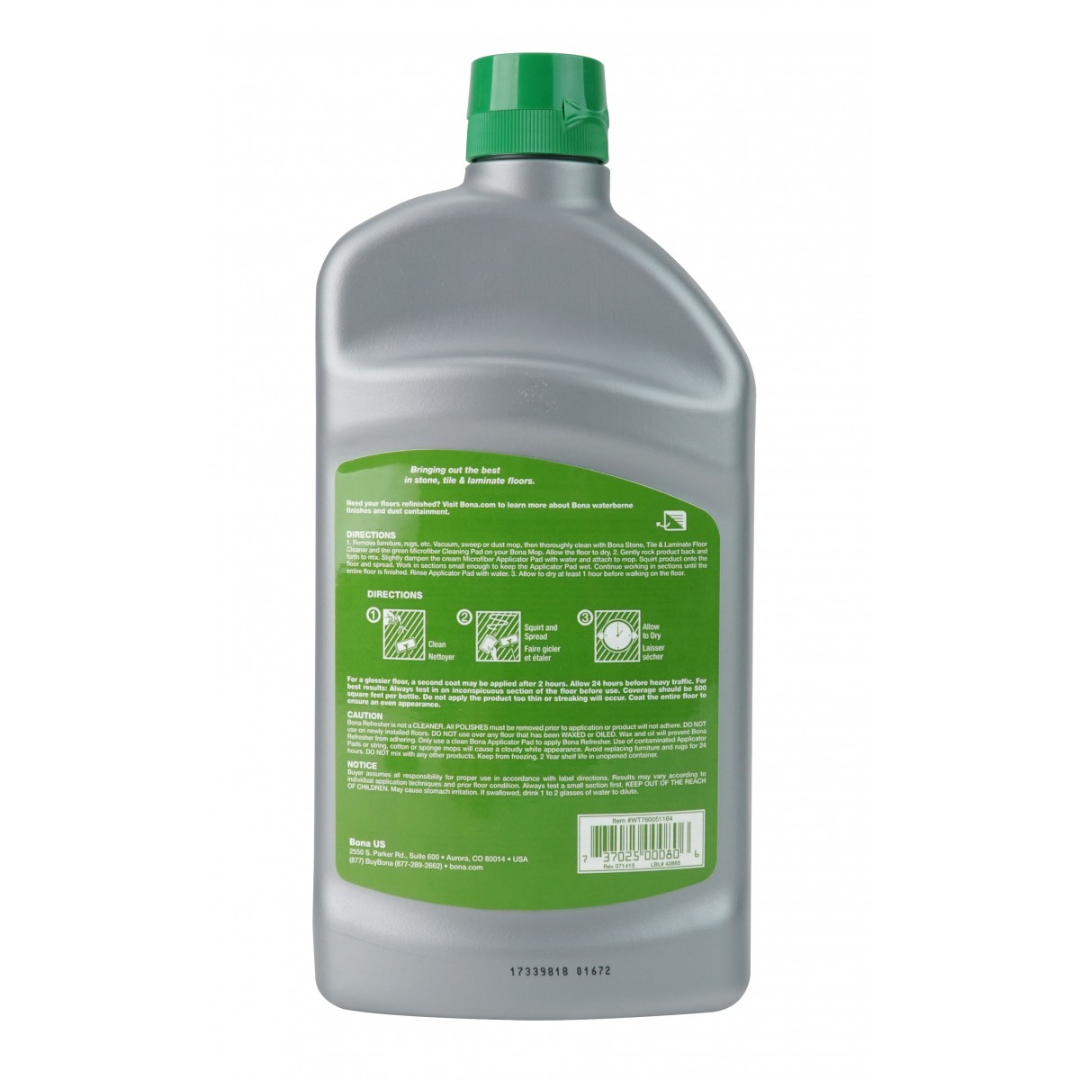 Produit de restauration pour les planchers de pierre, carreau et stratifié - 32 oz (947 ml) - Bona SJ317