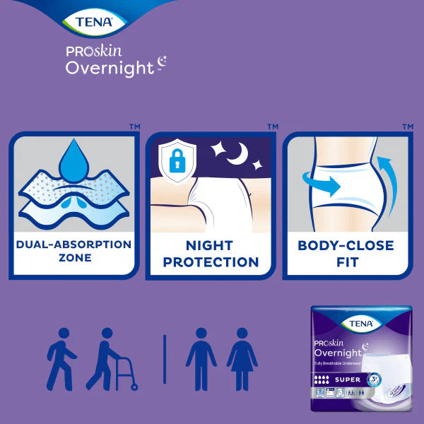 TENA ProSkin™ Sous-vêtements de Nuit