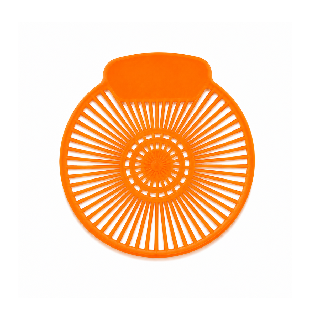Tamis d'urinoir orange foncé mango - Vendu à l'unité