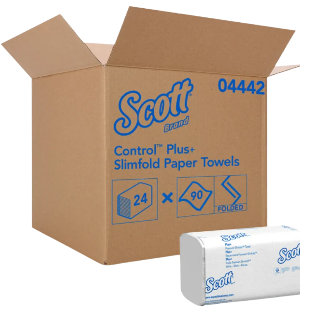 Essuie-mains blanc - Kimberly-Clark 04442 (Caisse de 24)