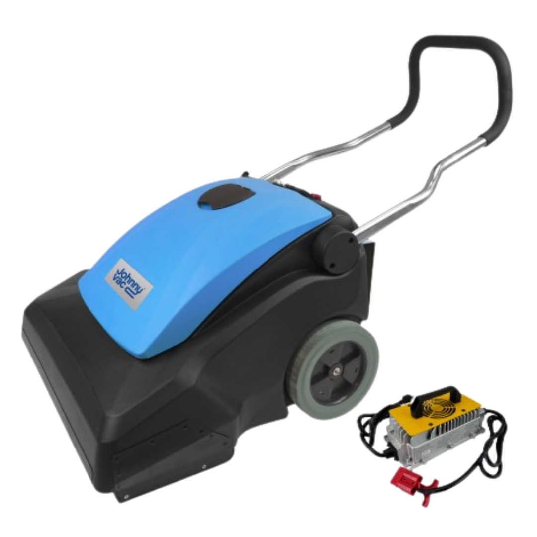 Aspirateur à tapis à large zone - Largeur de nettoyage de 26" - avec batterie et chargeur