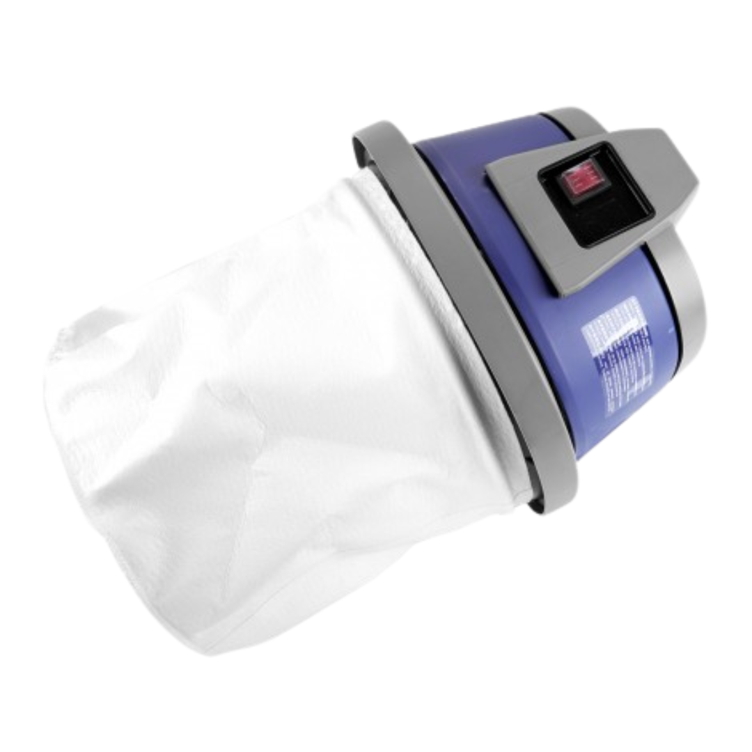 Aspirateur commercial sec et humide - avec boyau de drainage - capacité de capacité de 38 L (10 gal) - boyau de 3 m (10') - manchons en métal - brosses et accessoires inclus - Ghibli 17261250018 - AS400P