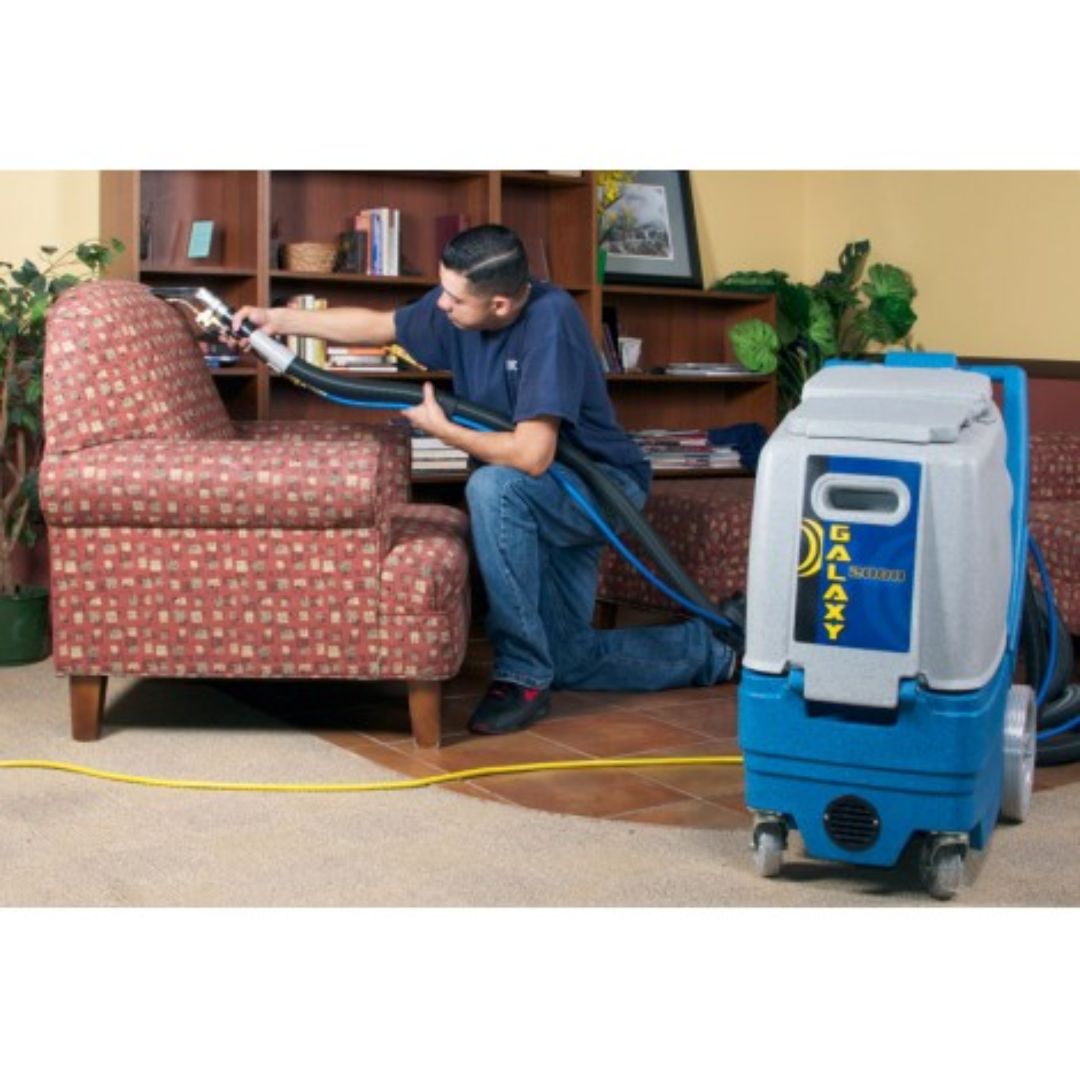 Laveuse à tapis Galaxy 2000SX-HR par Edic -12 gal - réservoir de récupération 11 gal - 100 psi - 13,5 A - MACHINE SEULE