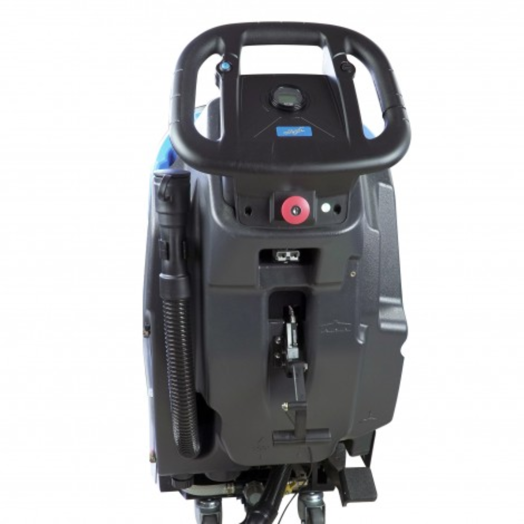 Johnny Vac - Autorécureuse d’une largeur de 18" avec batterie de 24V 200 A/H et chargeur, rendement de 1950 m2/h - 40L cuve eau propre / 45L cuve de recuperation
