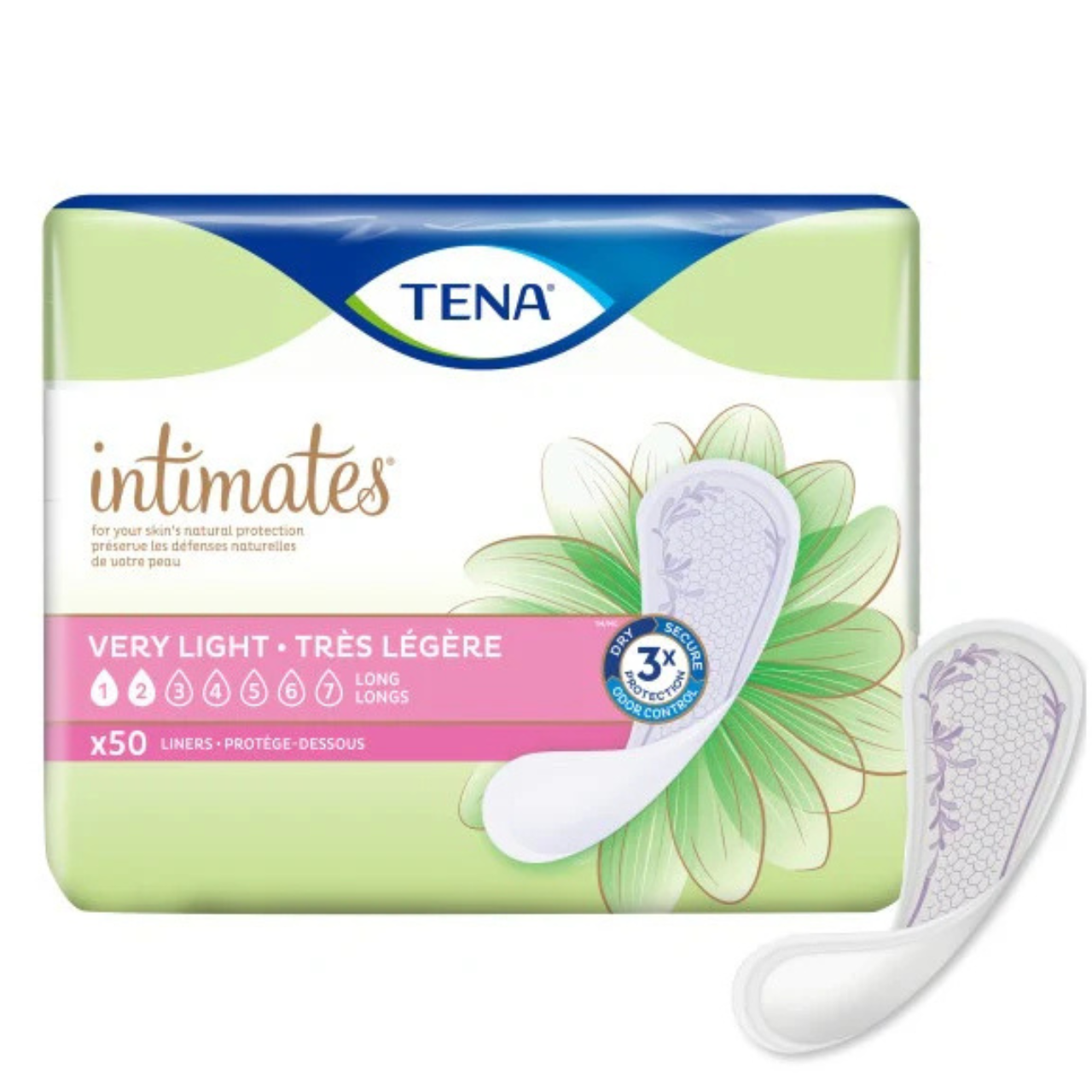 TENA Intimates Protège-slip très léger, long