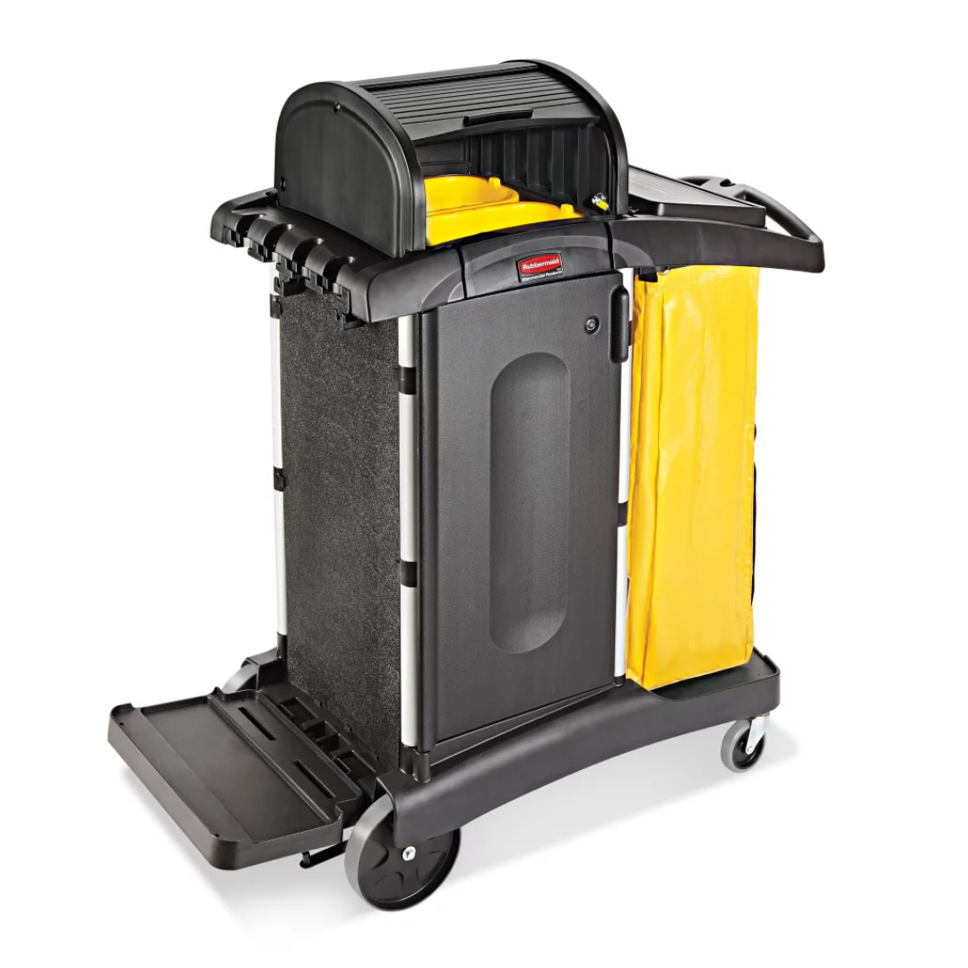 Chariot Haute sécurité Rubbermaid 9T75* USAGÉ