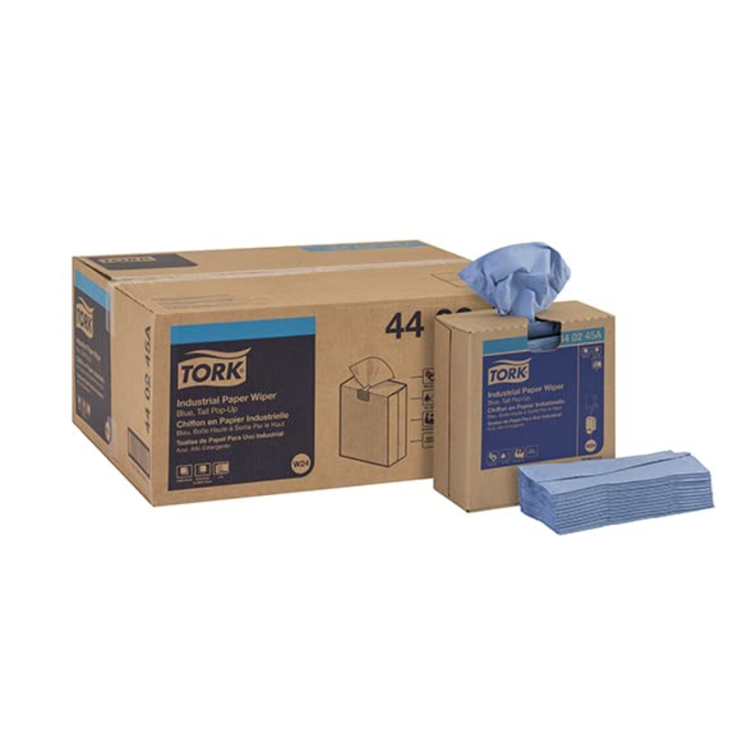 Chiffon en papier industriel Tork 440, 900/caisse