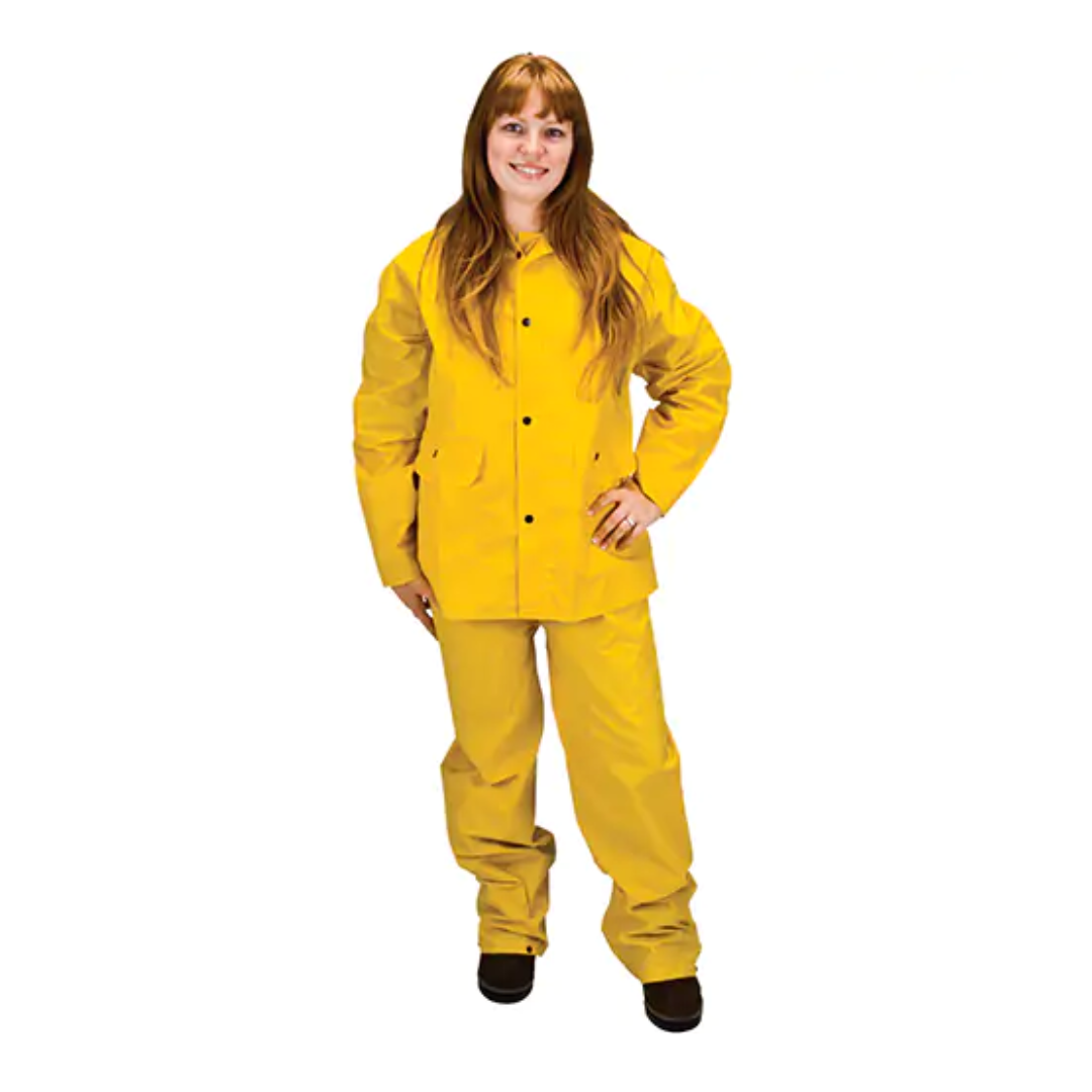 Imperméable long RZ100, Polyester, Jaune