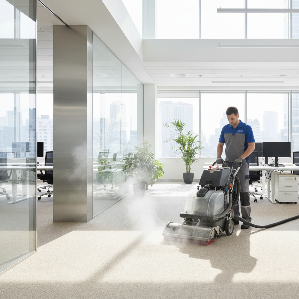 Lavage de tapis commercial