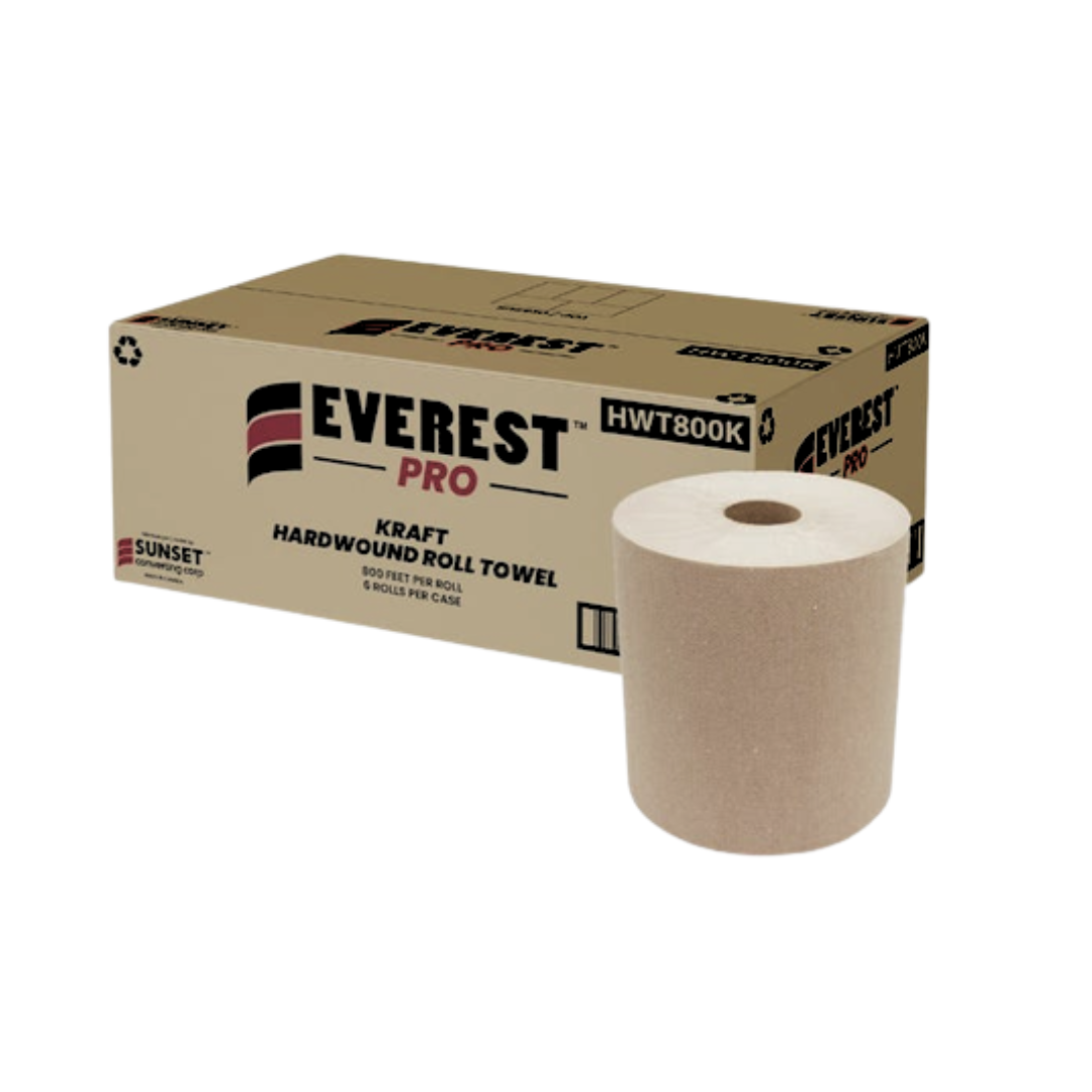 Papier à main Brun 800' 6 rouleaux