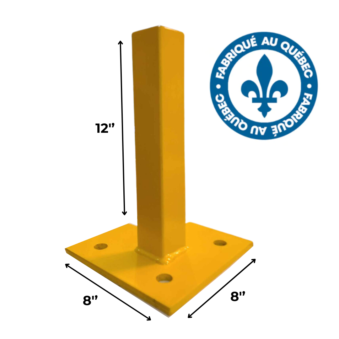 Protecteur de rayonnage en acier