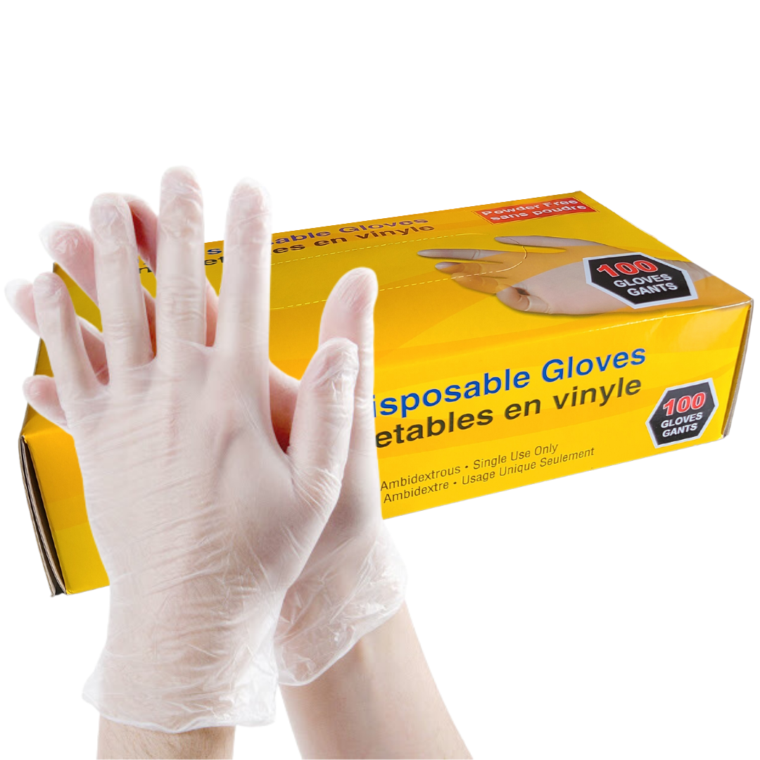 Gants de vinyle *LIVRAISON GRATUITE