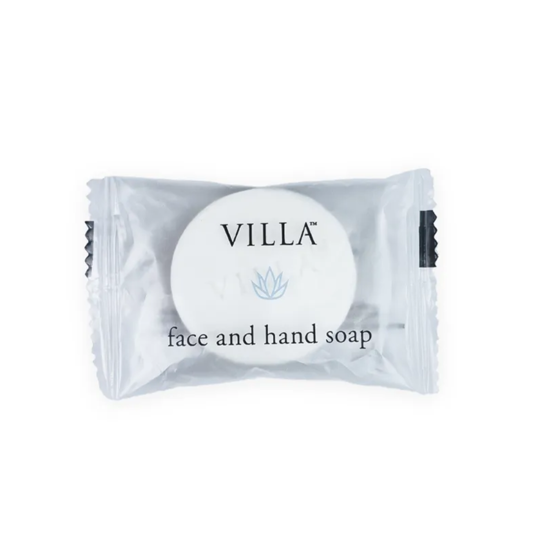 Savon visage et corps 18gr x 500/cs Villa Collection