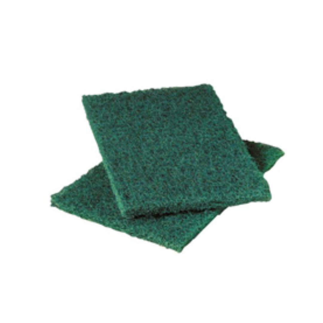 Tampon à récurer vert ultra-robuste 3M, Niagara 6"x 9", 15/bte