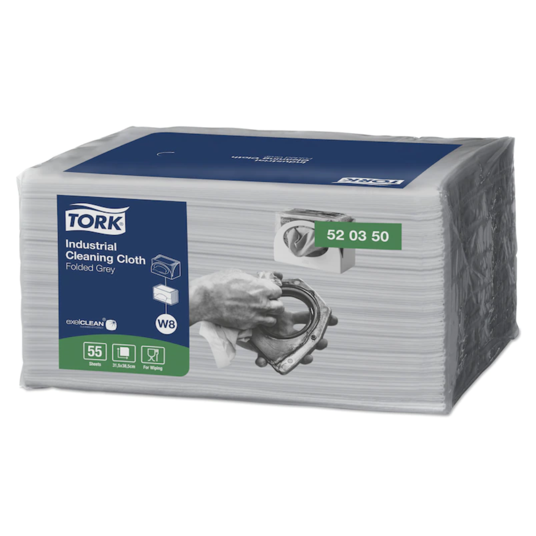 Chiffon de nettoyage industriel Tork 440/caisse Gris
