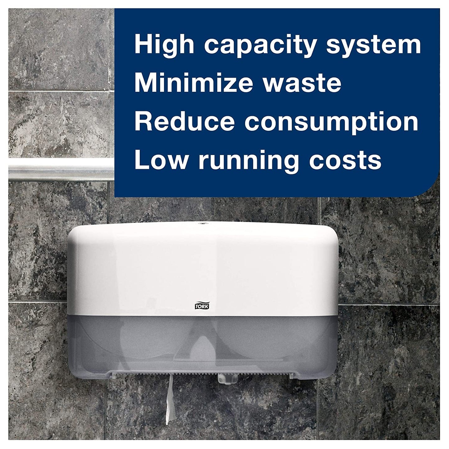 Papier Hygiénique Mini JRT 2 Plis 751' x 12 Rouleaux