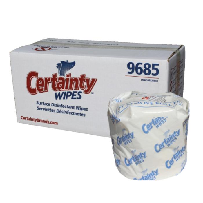 Lingettes désinfectantes 4 rouleaux Jumbo *LIMITE 1 PAR CLIENT* - sanichoix